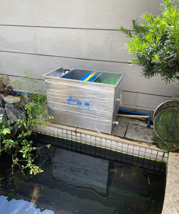 从化区客户鱼池现场勘察